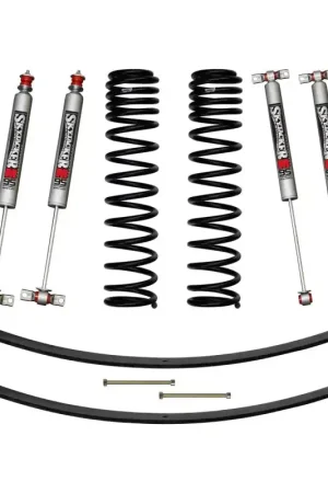 Skyjacker 84-01 XJ 3in FR DR Long Travel Coil Suspension Kit w/RR Add A Leafs/M95 Monotube Shocks Limited Time