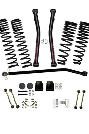 Save Now Skyjacker Suspension Lift Kit Components 3.5in Front 2in Rear 2020 Jeep Gladiator JT - Rubicon