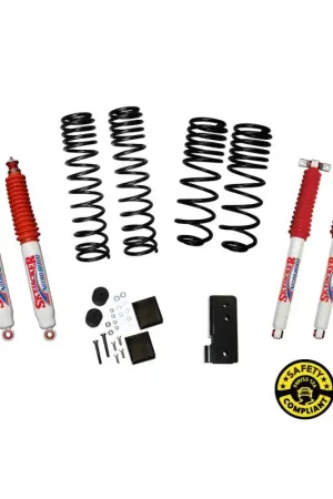Holiday Sale Skyjacker Jeep Wrangler JK 2-2.5in Dual Rate Long Travel Suspension Lift Kit
