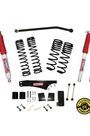 Skyjacker 07-18 Jeep Wrangler JK 2 Door 2WD/4WD Long Travel 3.5in-4in Lift Kit w/Nitro Shocks Best Price
