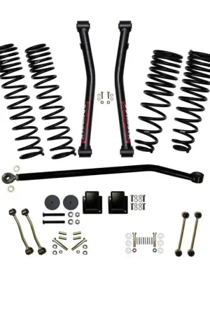 Skyjacker Suspension Lift Kit Components 3.5in Front 2in Rear 2020 Jeep Gladiator JT Non-Rubicon Limited Edition