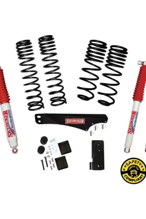 Direct From Factory Skyjacker Jeep Wrangler JK 2-2.5in Dual Rate Long Travel Suspension Lift Kit