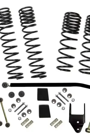 Skyjacker 2018 Jeep Wrangler JL 4 Door 4WD (Non-Rubicon) Long Travel 2 Stage 3.5in-4in Coil System Best Choice