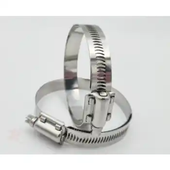 Next Day Delivery Rampage HD Lined Stainless Steel Worm Gear Clamps