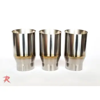 Rampage Slip-on Exhaust Tips for AWE – FK8 Type-R Grab Now