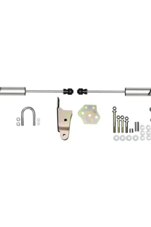 Skyjacker 94-97 Dodge Ram 1500/2500/3500 ADX 2.0 Dual Stabilizer Kit w/ CNC Machined Polished Alum. Free Returns