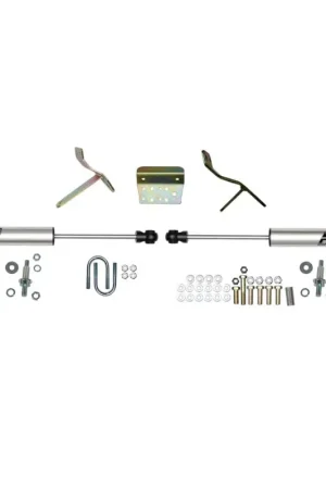 Skyjacker 09-13 Ram 2500/09-12 3500 ADX 2.0 Dual Stabilizer Kit w/ CNC Machined Polished Alum. Hot Deal