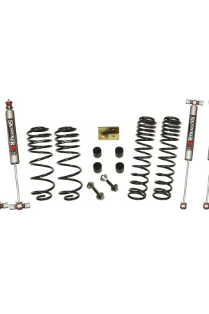 Skyjacker Wrangler TJ/LJ 2.5in Dual Rate Long Travel Front & Rear Kit w/ M95 Monotube Shocks Bargain