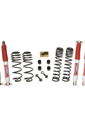 Same Day Shipping Skyjacker Jeep TJ/LJ 2.5in Dual Rate Long Travel Front & Rear Kit w/ Nitro 8000 Shocks