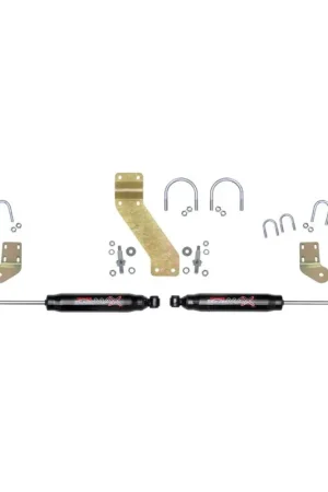 Skyjacker 66-77 Ford Bronco 4WD Black MAX Dual Stabilizer Kit w/ Black Cylinders Trusted Brand