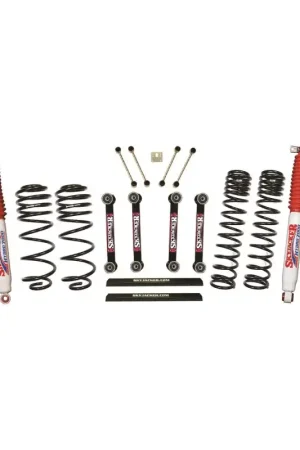 Skyjacker Jeep TJ/LJ 4in Dual Rate Long Travel Front/Rear Kit w/ Hydro 7000 Shocks Best Seller