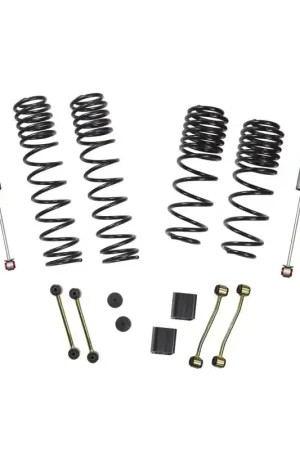 Budget Skyjacker 21-23 Jeep Wrangler 4XE (JL) 4 Door Long Travel 2.5in Coil System w/ M95 Monotube Shocks