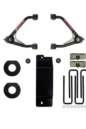 Skyjacker 2014-2016 GM 1500 4WD (w/Cast UCA) 3.5-4in UCA Lift Kit w/Rear Black Max B8500 Shocks Final Sale