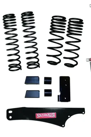 Super Sale Skyjacker 2007-2018 Jeep Wrangler JK 4 Door 4WD Long Travel 2in-2.5in Lift Kit w/M95 Monotube Shocks