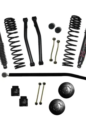 Skyjacker 2020 Jeep Gladiator JT - Rubicon Suspension Lift Kit 3.5in Fr 2in Rr w/ Black Max Shocks Don’t Miss Out