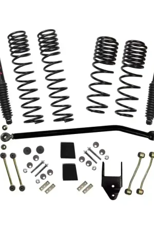 Skyjacker 21-23 Jeep Wrangler JL Rubicon 4XE 4 Dr LT 3.75in Coil Sys w/ Black MAX Shocks Trending