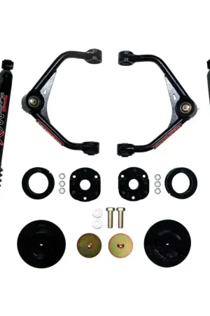 No Minimum Order Skyjacker 2012-2018 Ram 1500 4WD 3in UCA Lift Kit w/Rear Black Max B8500 Shocks