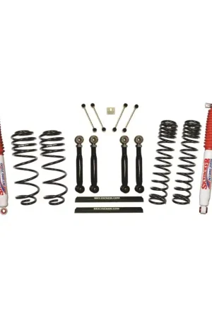 Skyjacker 97-02 Jeep TJ 4in D-Rate Long Travel Kit w/ Adj. FR/RR Lower Flex Links/Hydro 7000 Shocks Buy Today