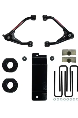 Save Now Skyjacker 2007-2013 GM 1500 4WD 3.5-4in UCA Lift Kit w/Rear Black Max B8500 Shocks