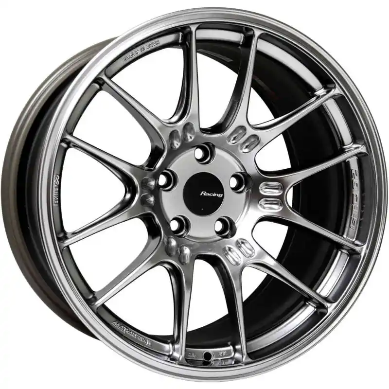 Enkei GTC02 18x10.5 5x112 45mm Offset 66.5mm Bore Hyper Silver Wheel Exclusive