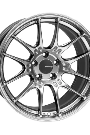 Viral Enkei GTC02 18x9.5 5x114.3 15mm Offset 75mm Bore Hyper Silver Wheel