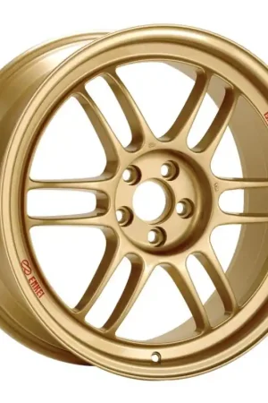 Enkei RPF1 17x8 5x100 45mm Offset 73mm Bore Gold Wheel 02-10 WRX & 04 STI Price Cut