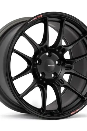 Bargain Enkei GTC02 18x10.5 5x112 35mm Offset 66.5mm Bore Matte Black Wheel