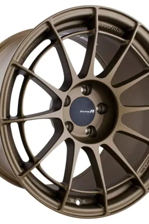 Editor’s Pick Enkei NT03RR 18x10.5 5x114.3 15mm Offset 75mm Bore Titanium Gold Wheel