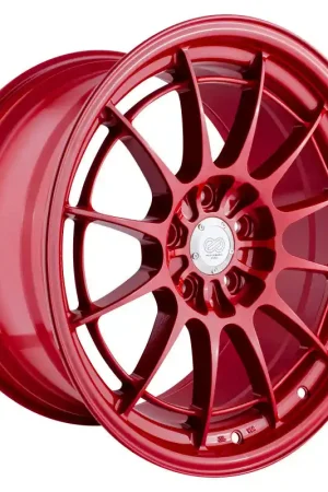 Enkei NT03+M 18x9.5 5x114.3 40mm Offset 72.6mm Bore - Competition Red Wheel One Day Deal