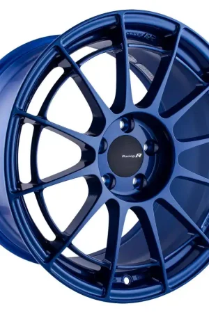 Popular Enkei NT03RR 18x9.5 5x114.3 40mm Offset 75mm Bore - Victory Blue Wheel