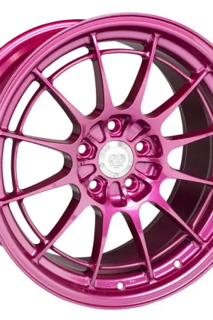 One Day Deal Enkei NT03+M 18x9.5 5x114.3 40mm Offset 72.6mm Bore Magenta Wheel (MOQ 40)