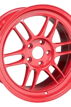 Exclusive Enkei RPF1 17x9 5x114.3 35mm Offset 73mm Bore Competition Red Wheel (MOQ 40)