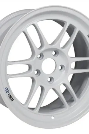 Enkei RPF1 18x9.5 5x114.3 15mm Offset 73mm Bore Vanquish White Wheel (MOQ 40) Factory Price