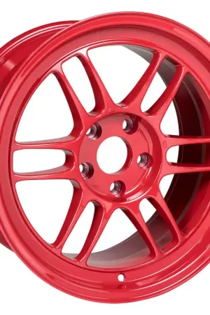 Direct From Factory Enkei RPF1 17x9 5x114.3 22mm Offset 73mm Bore Competition Red Wheel