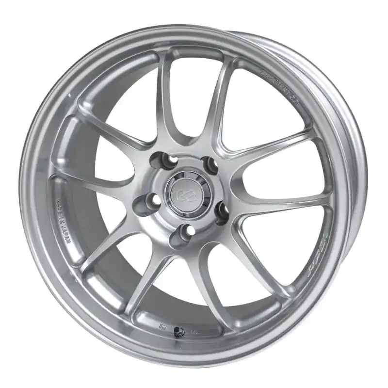 Enkei PF01 17x7.5 5x114.3 45mm offset 75mm Bore Dia Silver Wheel Money Back Guarantee