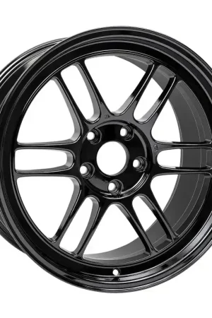 Reduced Price Enkei RPF1 18x9.5 5x114.3 38mm Offset 73mm Bore Gloss Black Wheel