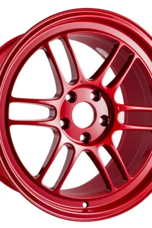 Enkei RPF1 18x9.5 5x114.3 38mm Offset 73mm Bore Competition Red Wheel (MOQ 40) Same Day Shipping