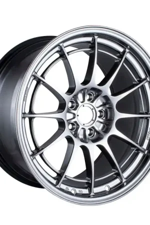 Enkei NT03+M 18x9.5 5x108 40mm Offset 72.6mm Bore Hyper Silver Wheel Time-Limited