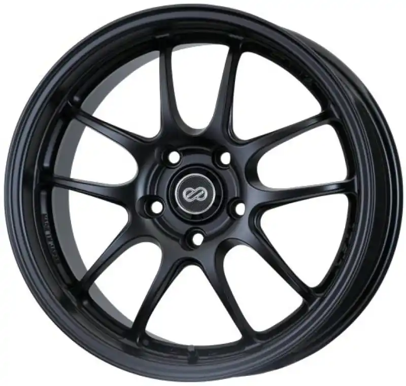 Hot Deal Enkei PF01 18x10.5 5x114.3 38mm Offset Matte Black Wheel