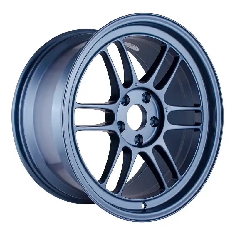 Enkei RPF1 18x9.5 5x114.3 38mm Offset 73mm Bore Matte Blue Wheel (MOQ 40) Hassle-Free Returns