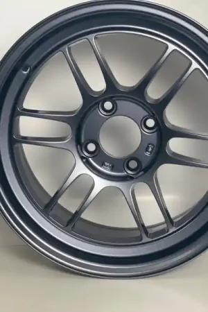 Markdown Enkei RPF1 15x8 4x100 28mm Offset 5 Hub Bore Gunmetal Wheel - 11.64Lbs (MOQ 40)