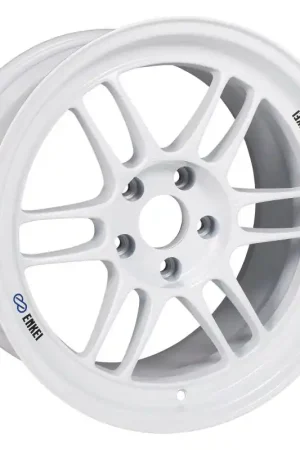 Enkei RPF1 17x9 5x114.3 22mm Offset 73mm Bore Vanquish White Wheel Express Delivery