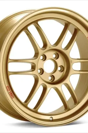 Enkei RPF1 18x9.5 5x114.3 38mm Offset 73mm Bore Gold Wheel *Special Order Minimum Order of 40* High Quality