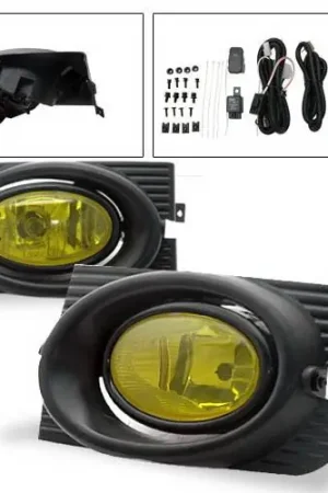 No Minimum Order Honda Accord 4DR 4CarOption Fog Light Kit - LHF-HA01-YL