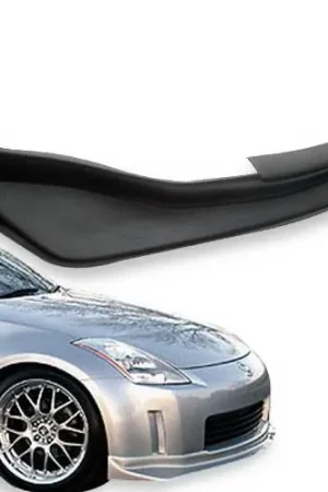Free Shipping Nissan 350Z 4CarOption Front Bumper Lip - BLF-N350Z2-PU