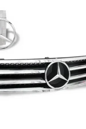 No Minimum Order Mercedes R Class 4CarOption Front Hood Grille - GRG-W1299002GFCL2BK