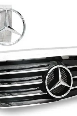 Seasonal Sale Mercedes E Class 4CarOption Front Hood Grille - GRA-W1249495WCL-BK