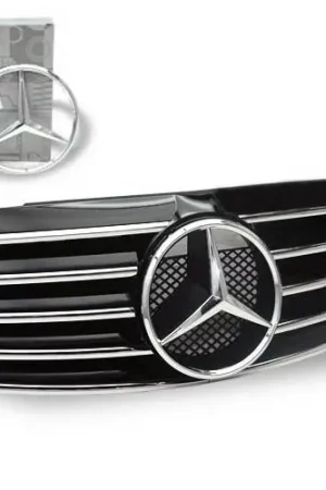 Final Sale Mercedes CLK 4CarOption Front Hood Grille - GRA-W2089802WCL-BK