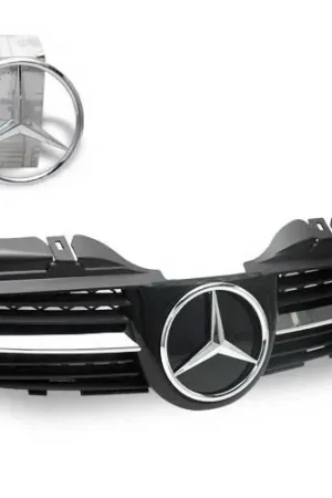 Mercedes R Class 4CarOption Front Hood Grille - GRA-W1709804W171-BK Budget