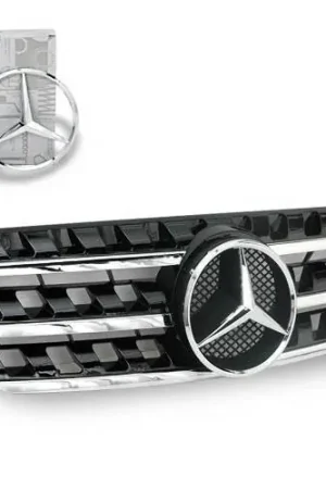 Mercedes ML 4CarOption Front Hood Grille - GRA-W1639805W164-BK Sale